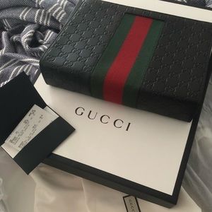 Authentic Gucci Leather Pouch